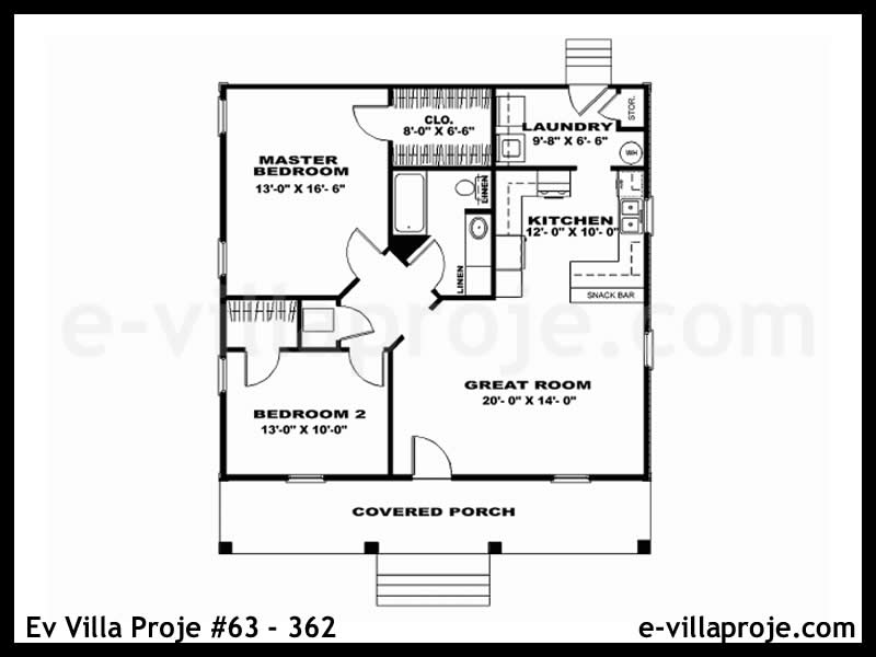 Ev Villa Proje #63 - 362 Detay 2