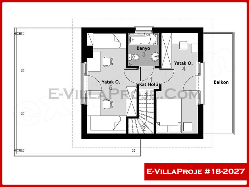 Ev Villa Proje #18 - 2027 Detay 3