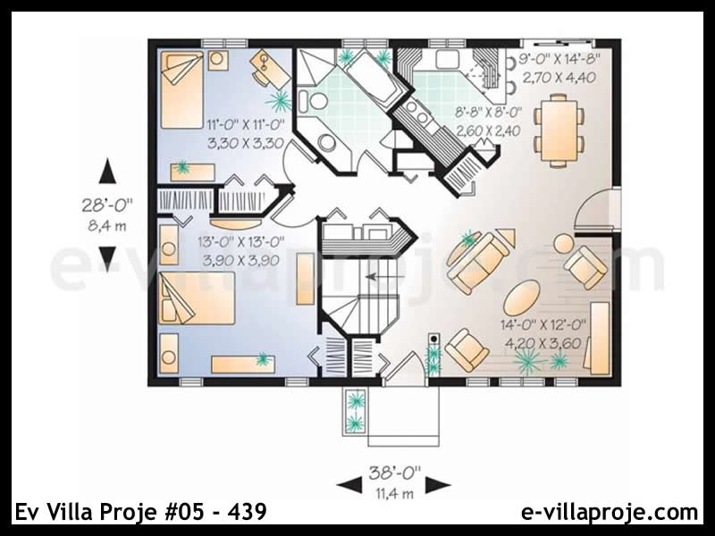Ev Villa Proje #05 - 439 Detay 2