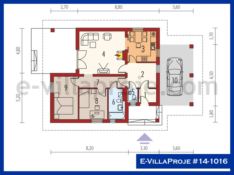 Ev Villa Proje #14 - 1016 Detay 2