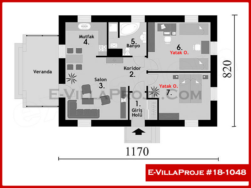Ev Villa Proje #18 - 1048 Detay 2