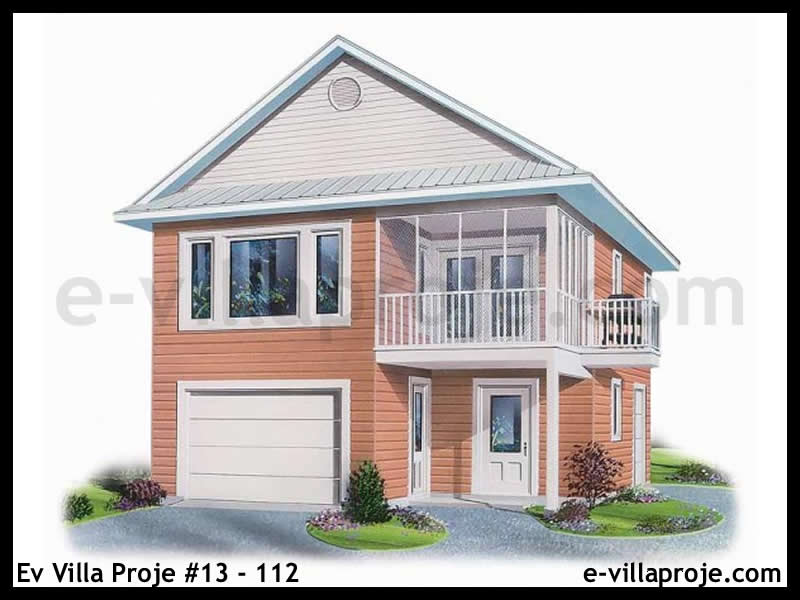 Kırşehir Ev Villa Proje #13 - 112 Anahtar Teslim Çelik Villa