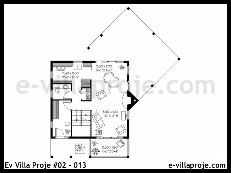 Ev Villa Proje #02 - 013 Detay 4