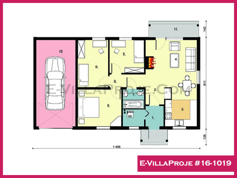 Ev Villa Proje #16 - 1019 Detay 2